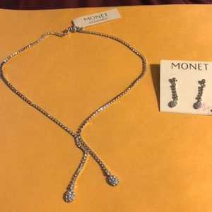 NWT Monet Necklace and Earring set